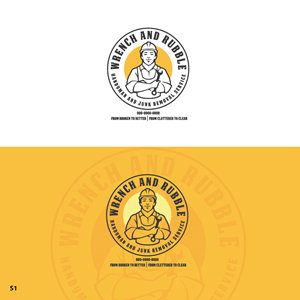 Logo Design by Sujit Banerjee for Wrench and Rubble | Design: #35856555