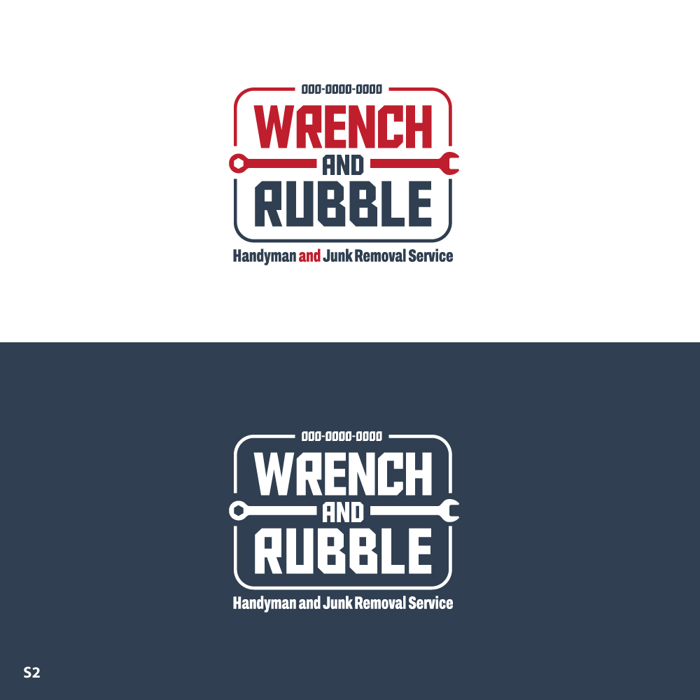 Logo Design by Sujit Banerjee for Wrench and Rubble | Design #35856556