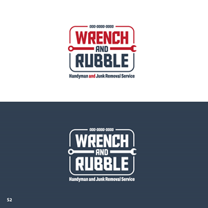 Logo Design by Sujit Banerjee for Wrench and Rubble | Design: #35856556