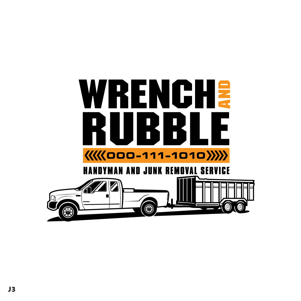 Logo Design by Sujit Banerjee for Wrench and Rubble | Design #35857280