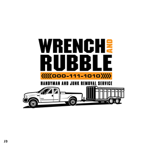 Logo Design by Sujit Banerjee for Wrench and Rubble | Design: #35857280