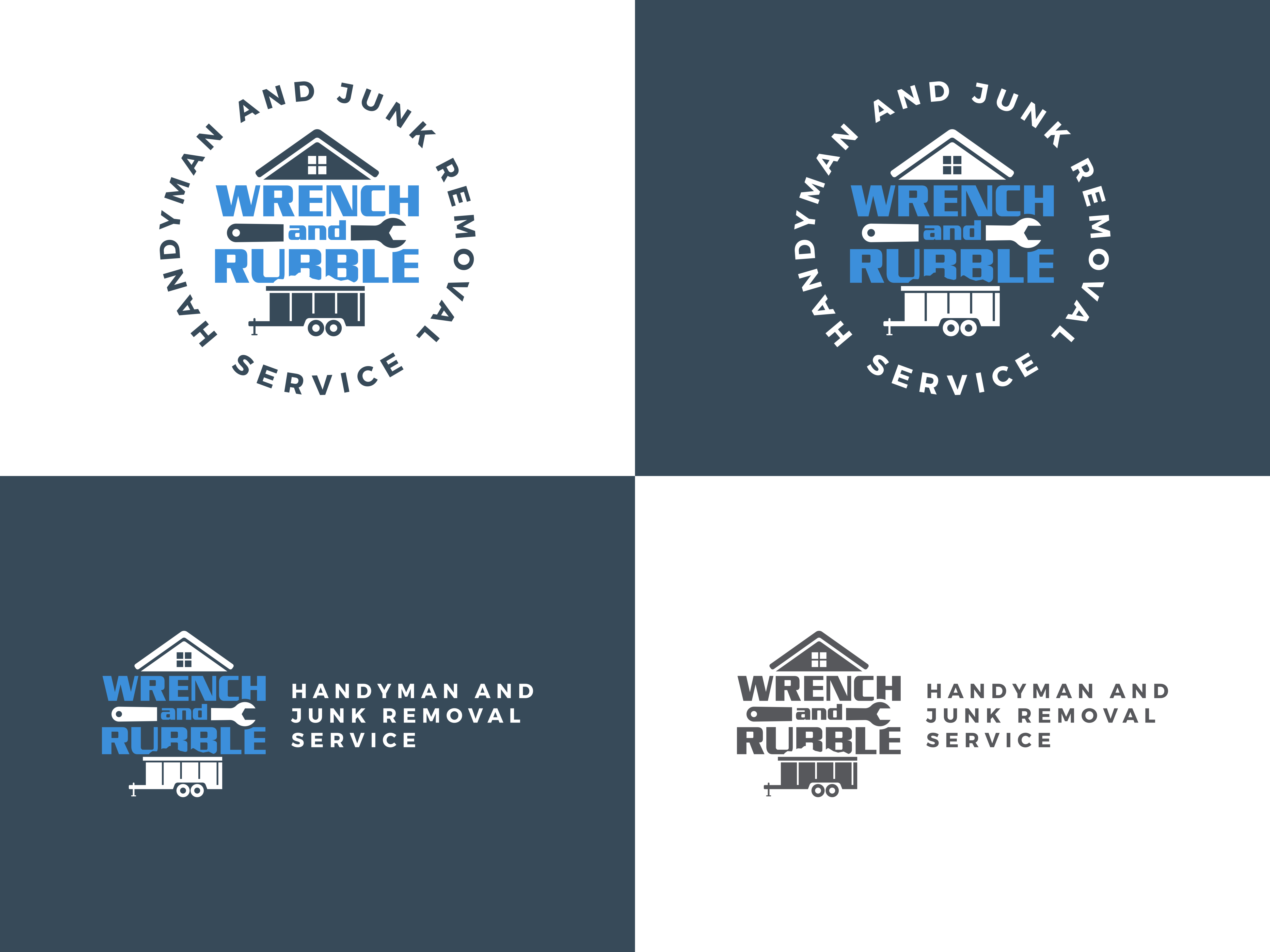 Diseño de Logo por ArtTank para Wrench and Rubble | Diseño #35860122
