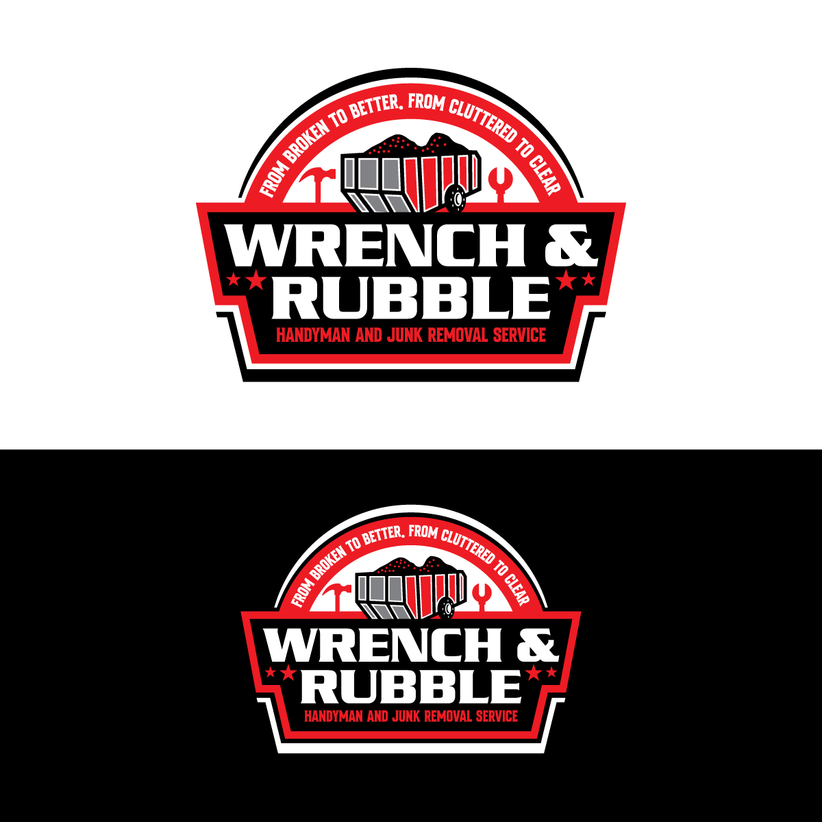 Logo Design by riya.mitra07j for Wrench and Rubble | Design #35854652
