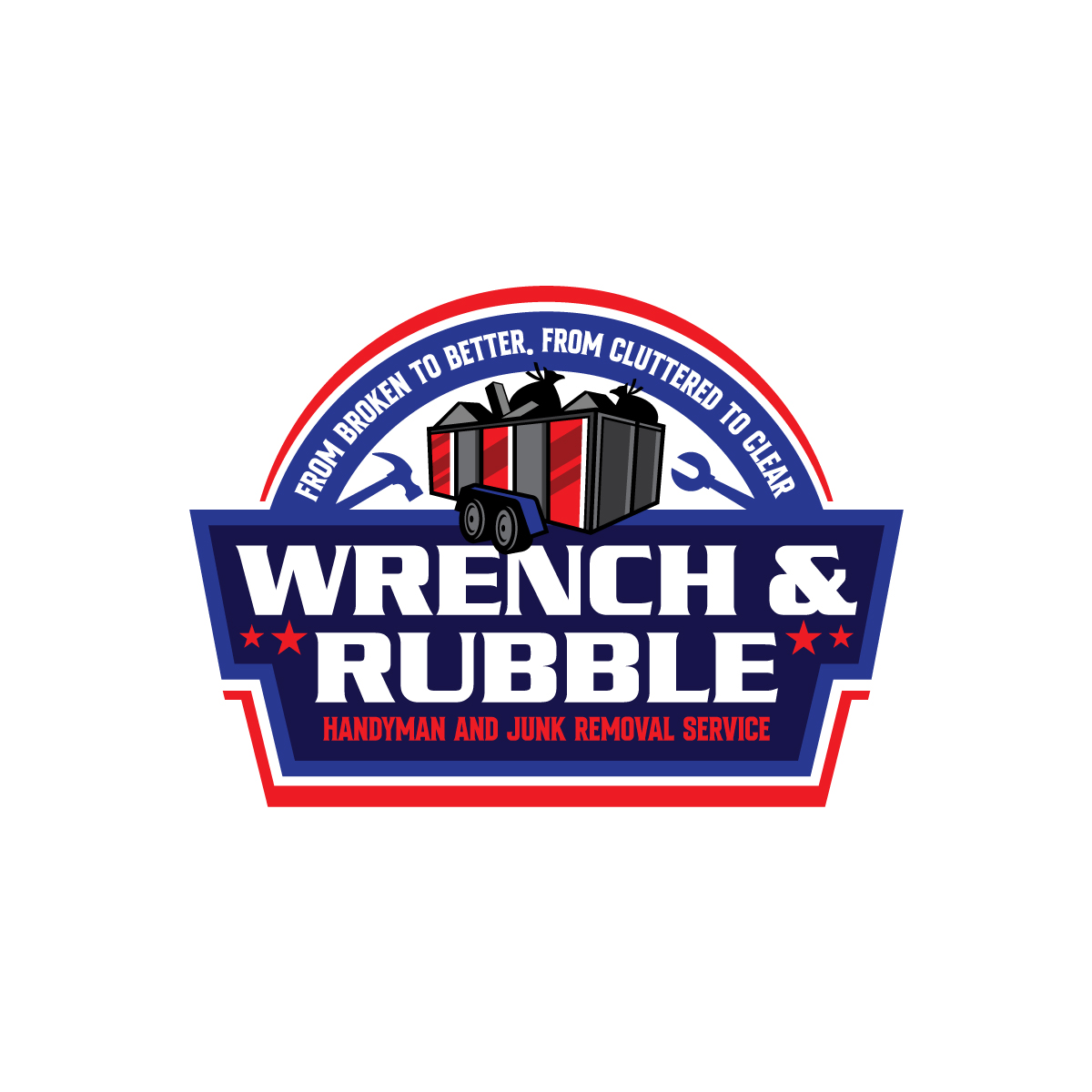 Logo Design by riya.mitra07j for Wrench and Rubble | Design #35858310