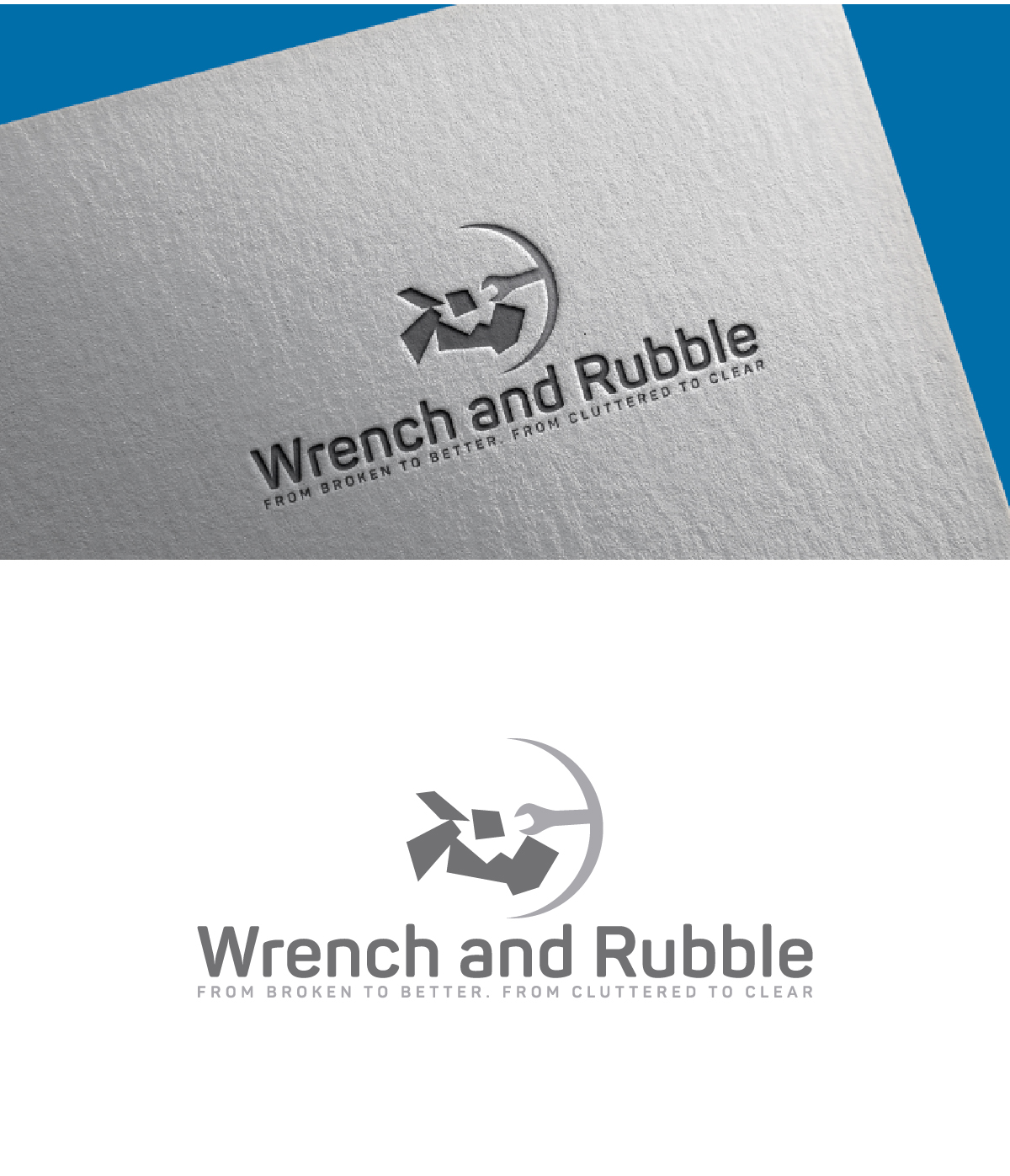 Logo Design by fly  design for Wrench and Rubble | Design #35857646