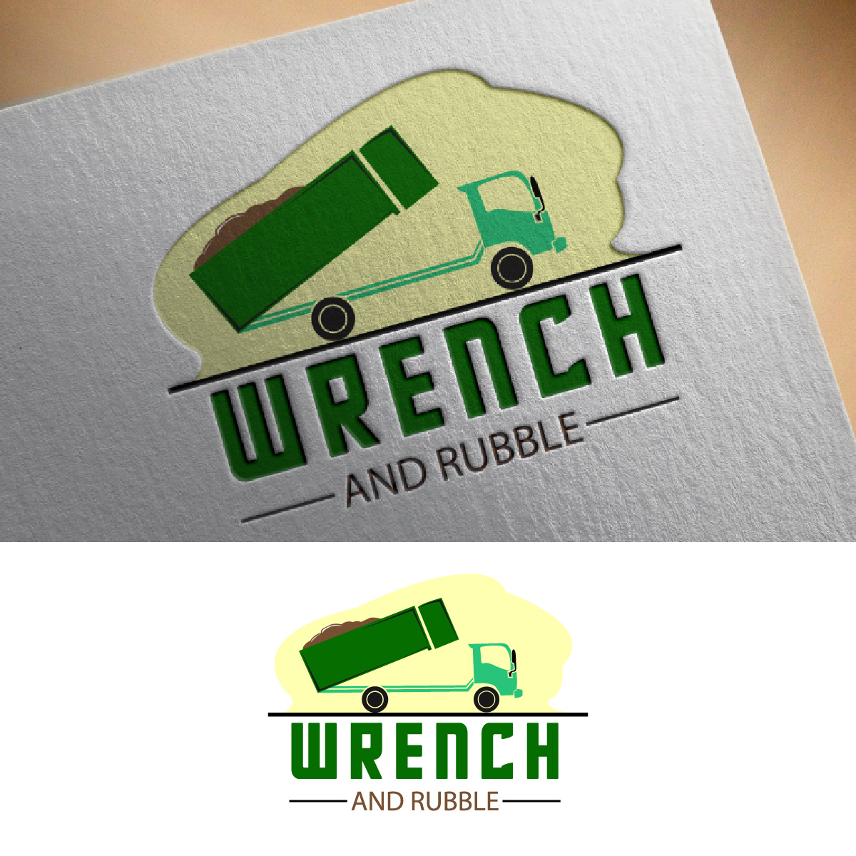 Logo Design by fly  design for Wrench and Rubble | Design #35857647