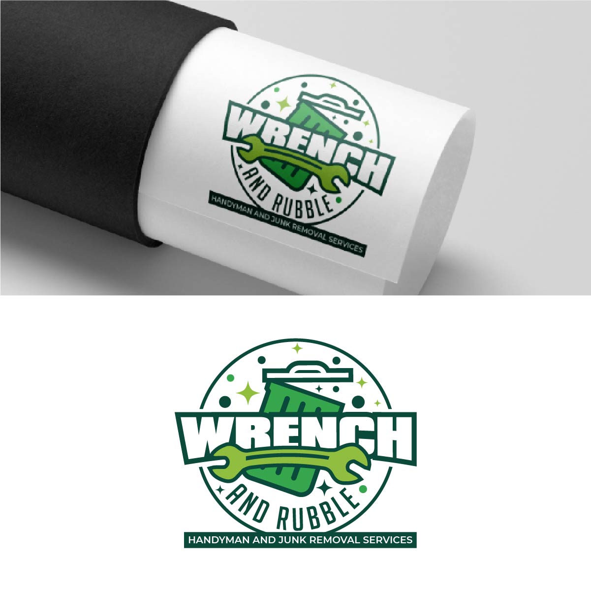 Logo Design by fly  design for Wrench and Rubble | Design #35857648