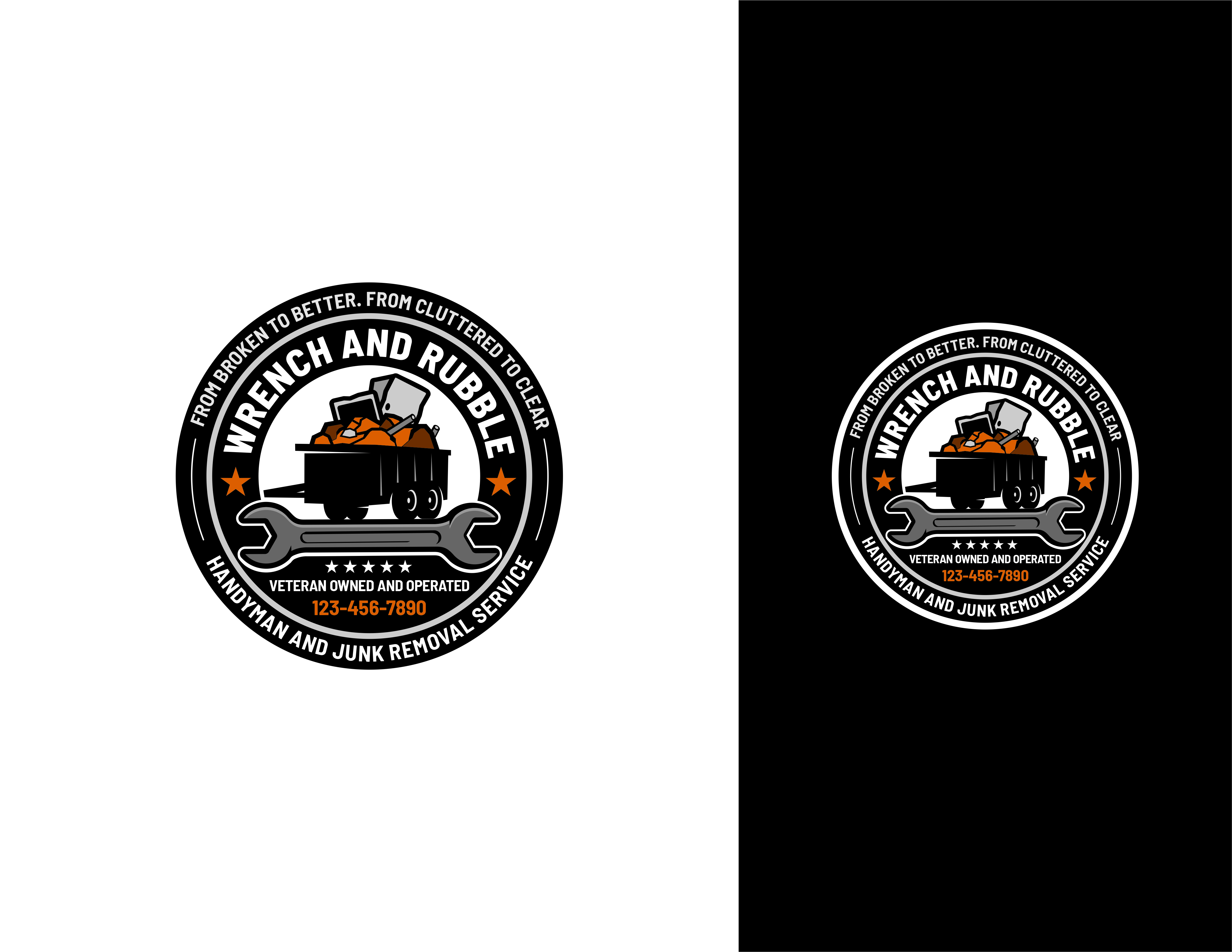 Logo Design by Djamdesign for Wrench and Rubble | Design #35855714