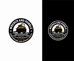 Logo Design by Djamdesign for Wrench and Rubble | Design: #35857265