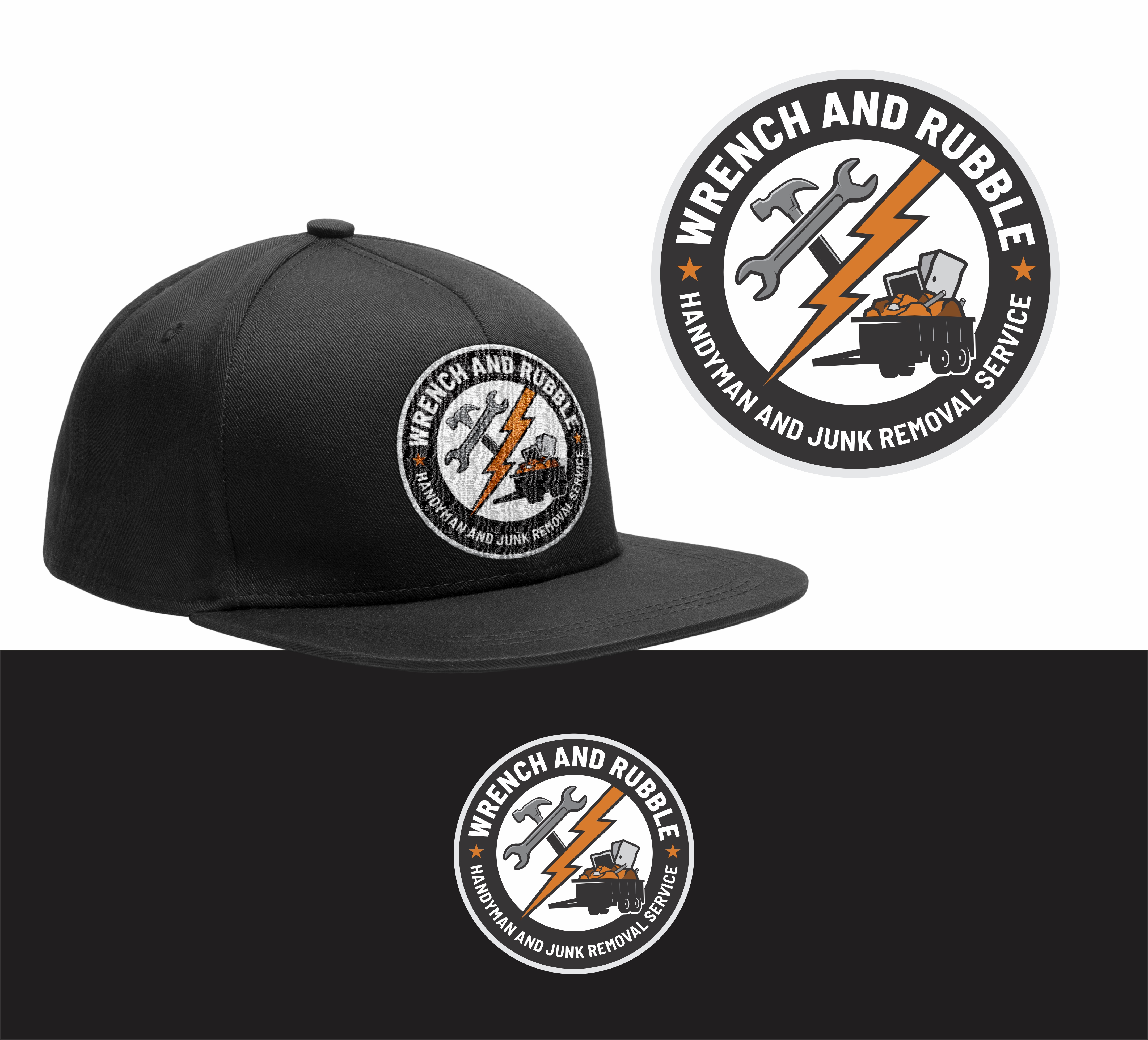 Logo Design by Djamdesign for Wrench and Rubble | Design #35860040