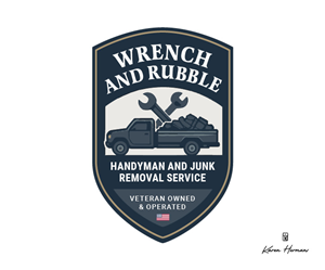 Logo Design by Karen Hermans for Wrench and Rubble | Design #35857185