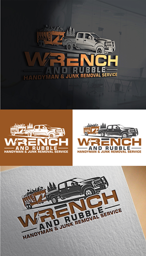 Logo Design by Imran_me for Wrench and Rubble | Design: #35858883