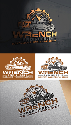 Logo Design by Imran_me for Wrench and Rubble | Design: #35859148