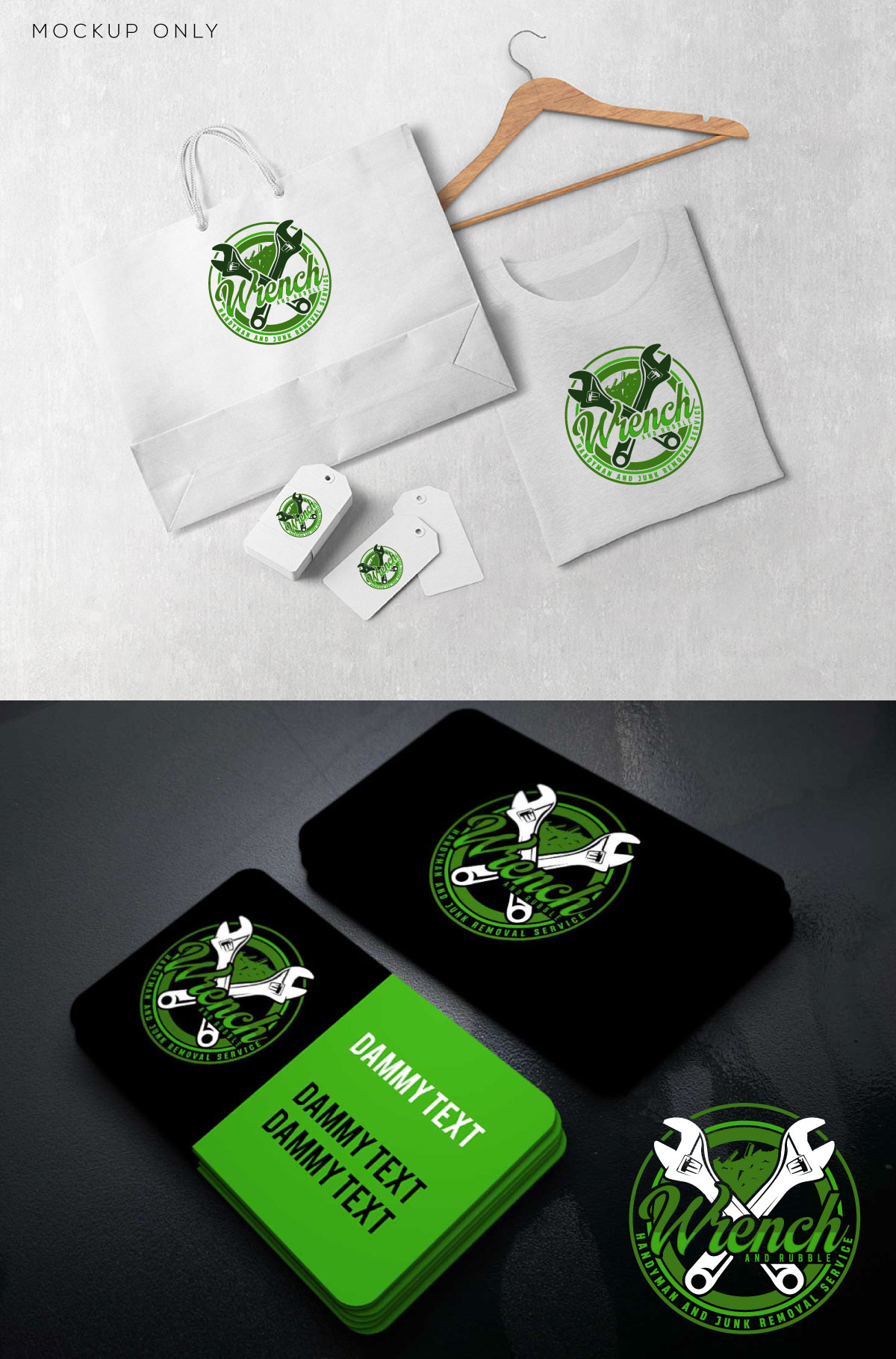Logo Design by Ansh Design for Wrench and Rubble | Design #35858076