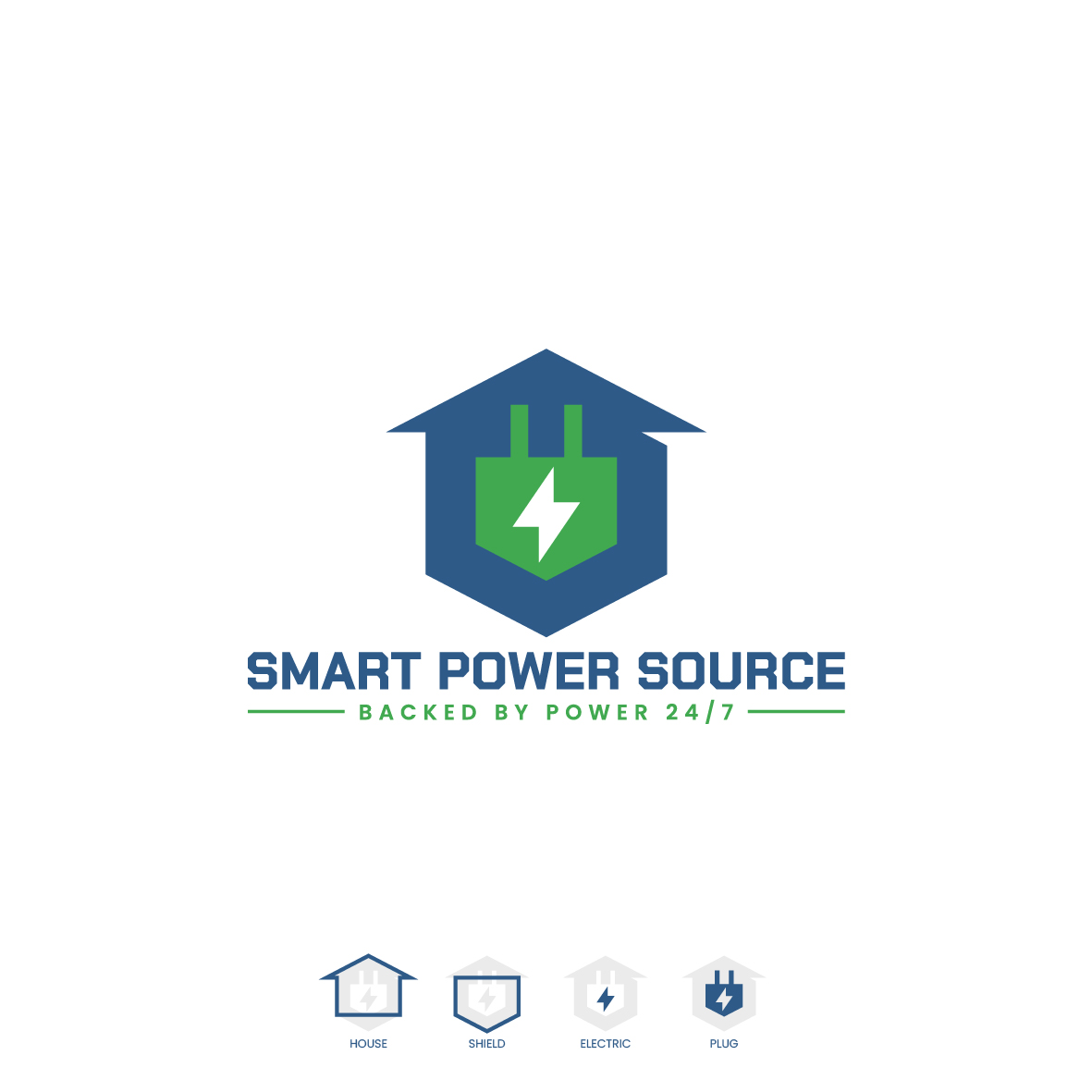 Diseño de Logo por Aljune Castro Designs para Smart Power Source, Inc | Diseño #35858839