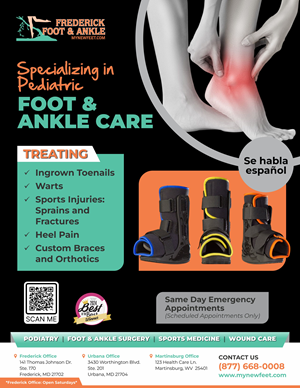 Flyer Design by nng for Frederick Foot & Ankle | Design #35858101