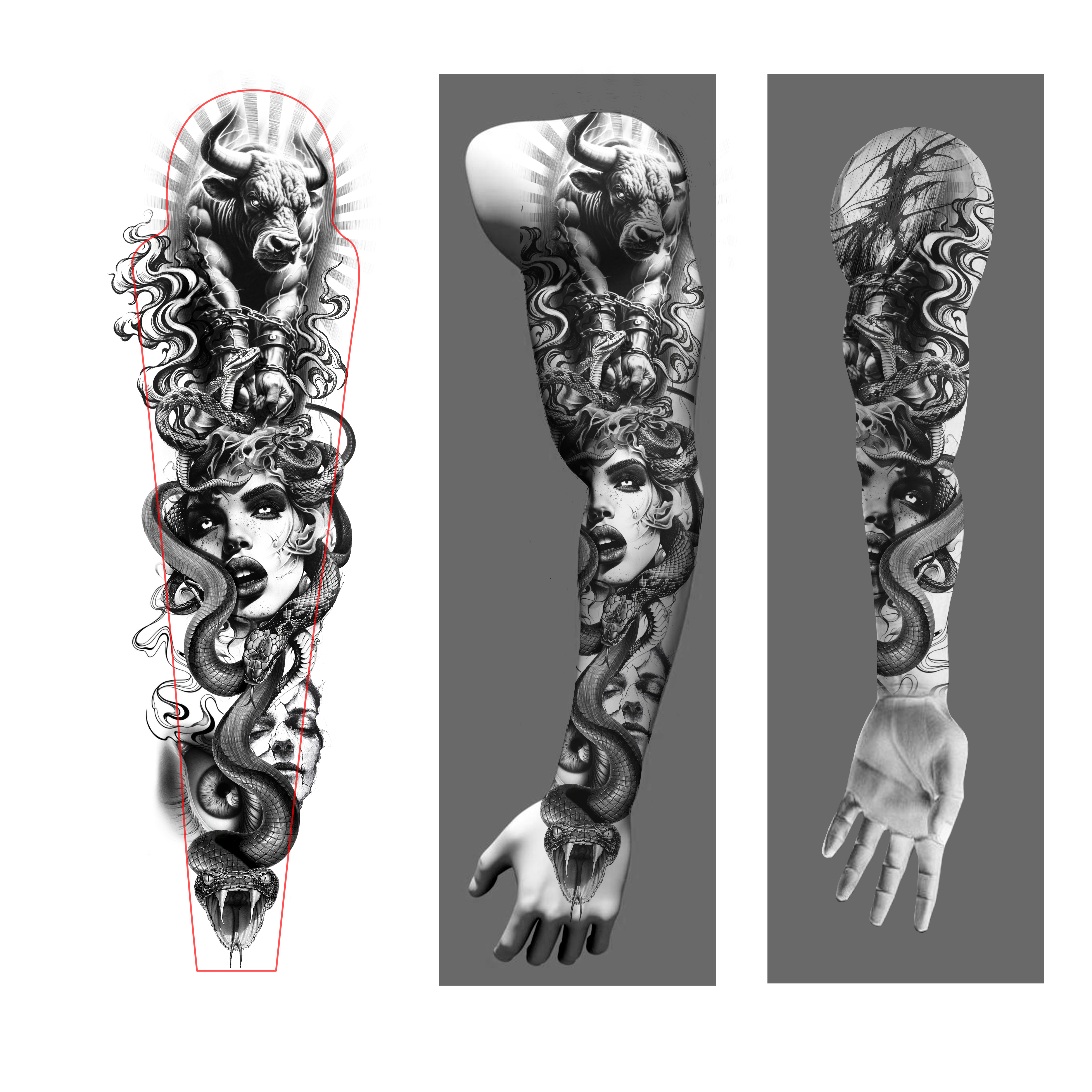 Tattoo Design by Soumen Sinha for this project | Design: #35879805