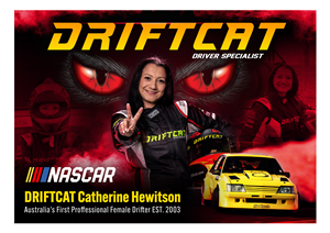 Driftcat RACECAR DRIVER POSTER