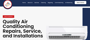 Wordpress Design by nzdesigners for Air Conditioning Contractors WA | Design: #35860988