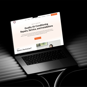 WordPress-Design von uqreative für Air Conditioning Contractors WA | Design: #35900123