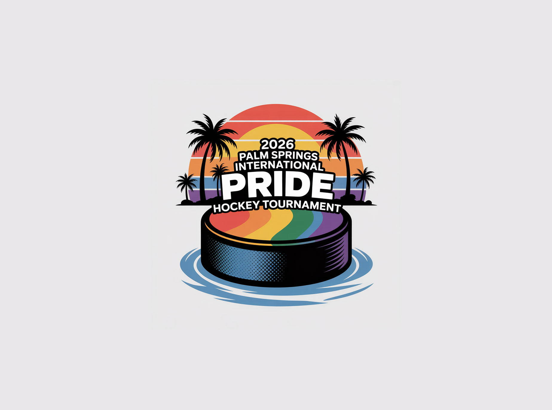 Logo-Design von nikkiblue für Coachella Valley LGBT Hockey Association | Design #35896178