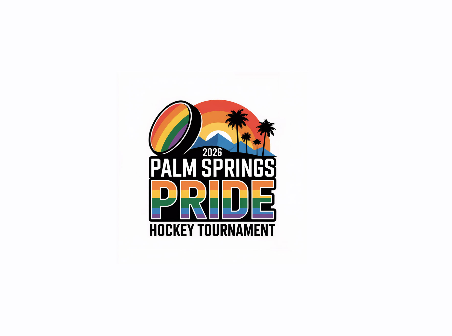 Logo Design by nikkiblue for Coachella Valley LGBT Hockey Association | Design #35896185