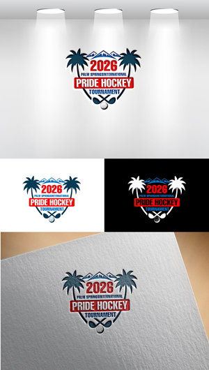 Logo Design by Mi Design1 for Coachella Valley LGBT Hockey Association | Design: #35858868