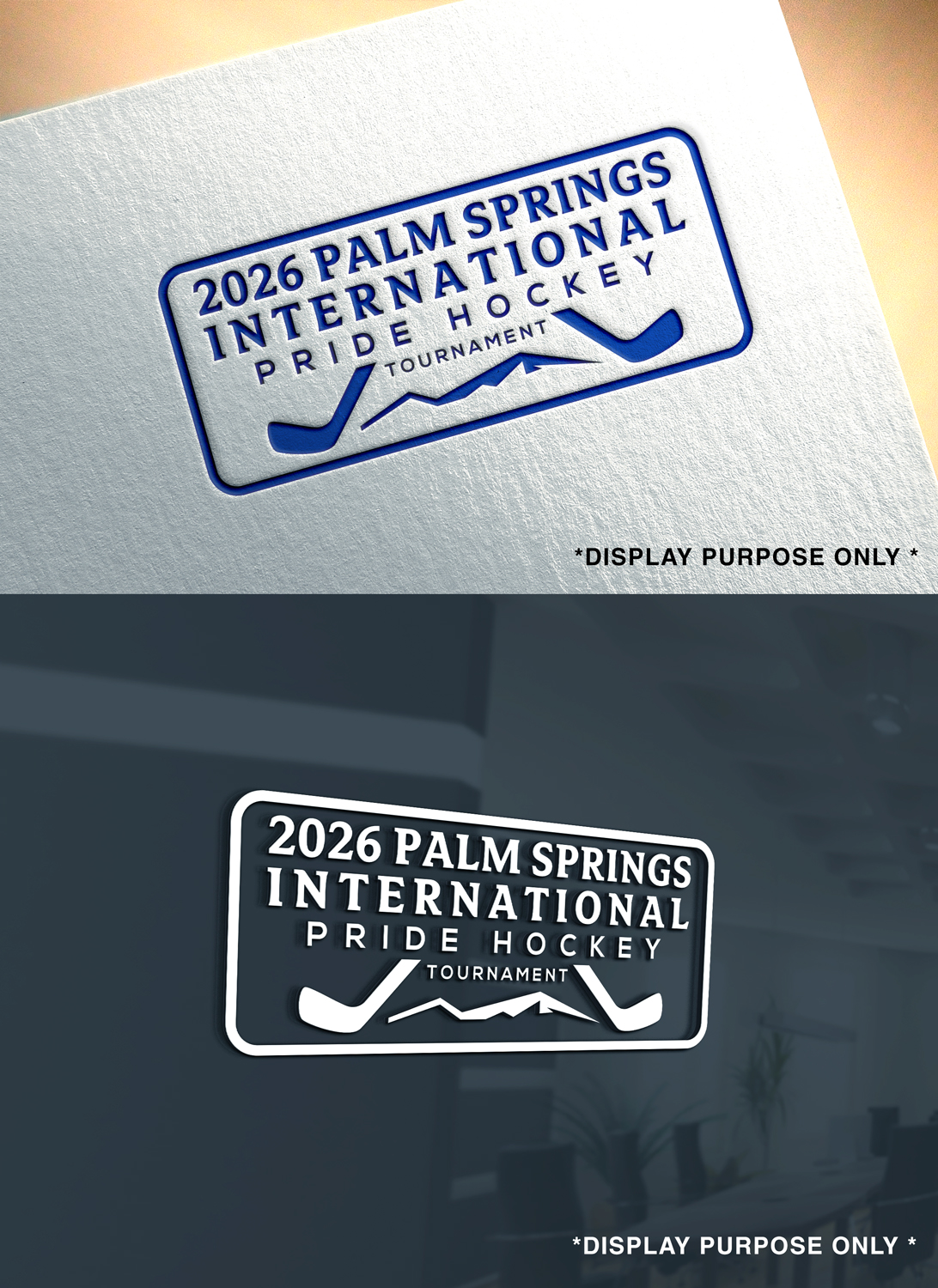 Logo Design by RaKu 2 for Coachella Valley LGBT Hockey Association | Design #35890381