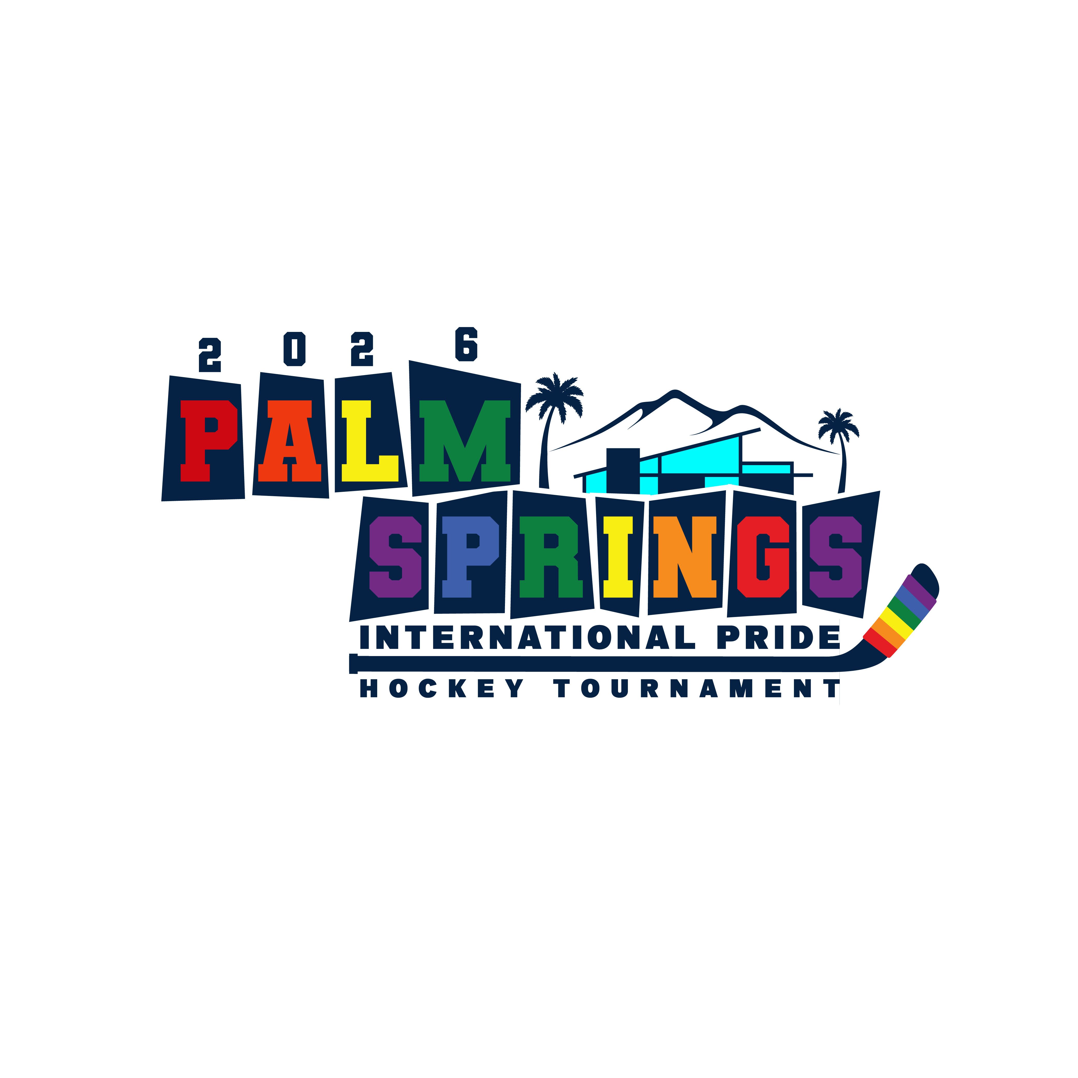 Logo Design by razertron for Coachella Valley LGBT Hockey Association | Design #35999138
