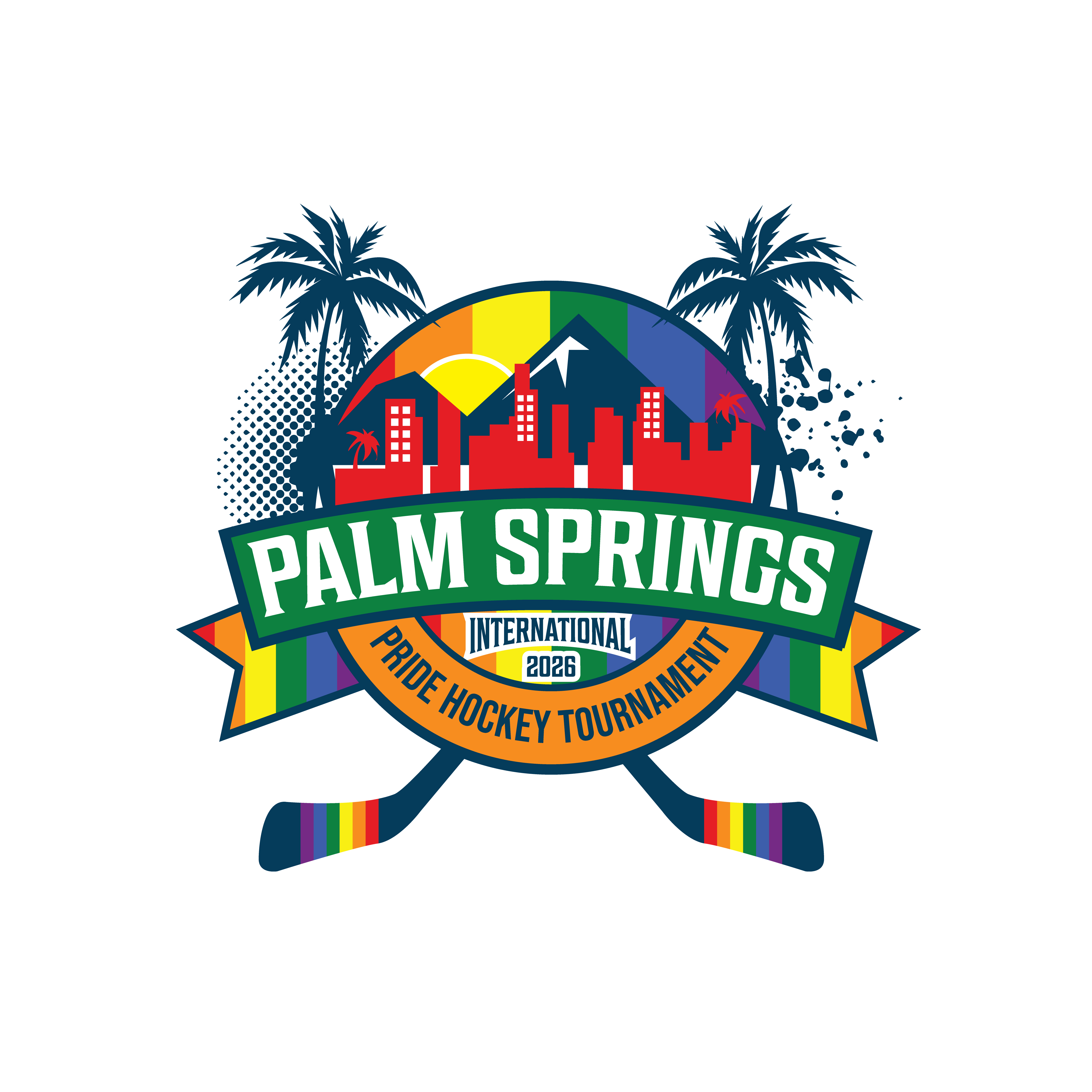Logo Design by bartolomeus for Coachella Valley LGBT Hockey Association | Design #35874500