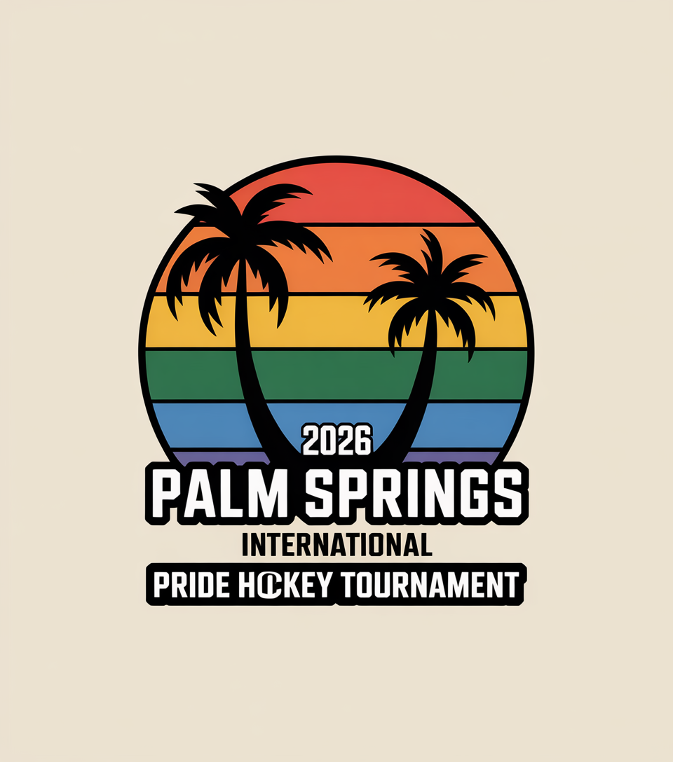 Logo Design by Pixel Rashida for Coachella Valley LGBT Hockey Association | Design #35889188