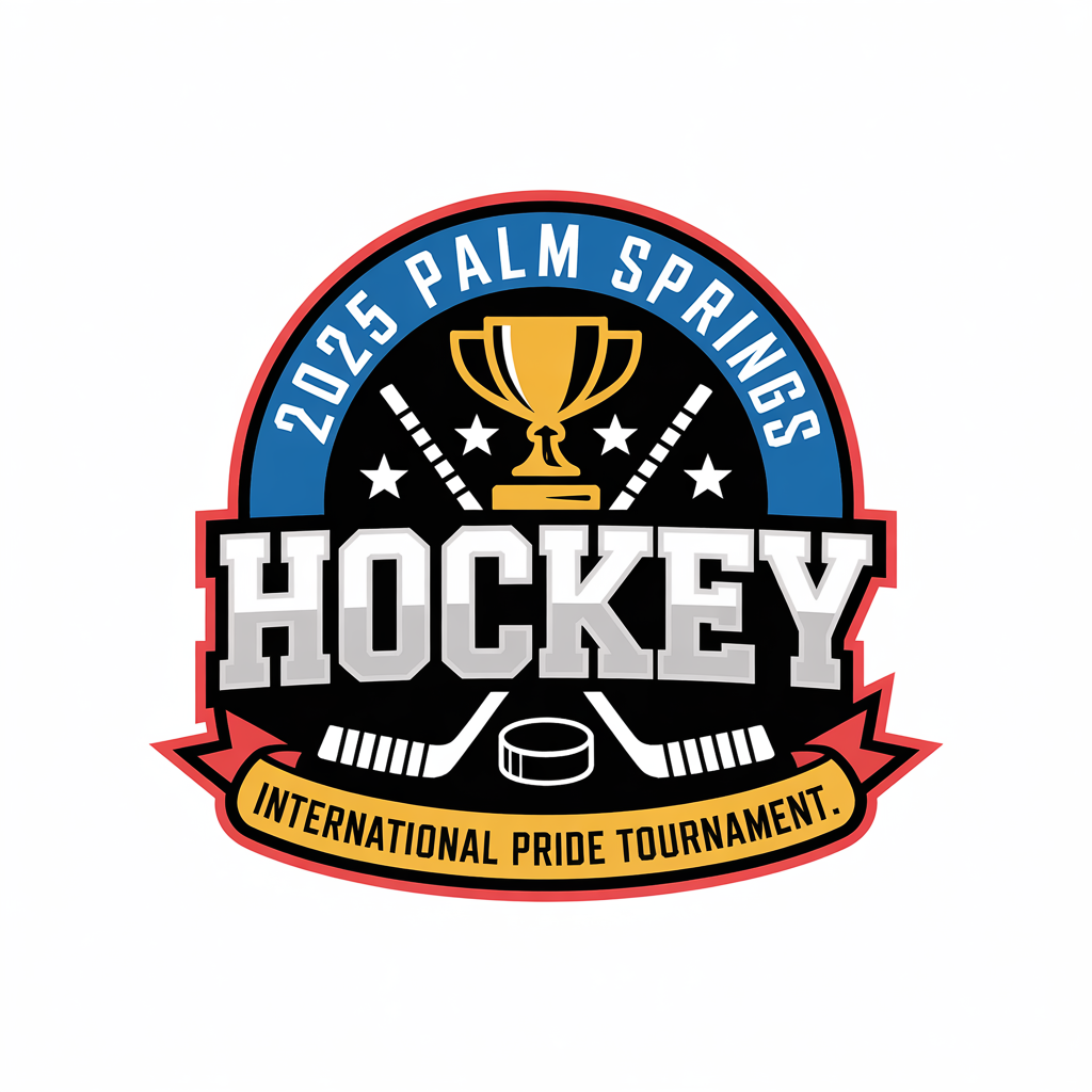 Diseño de Logo por Pixel Rashida para Coachella Valley LGBT Hockey Association | Diseño #35976124