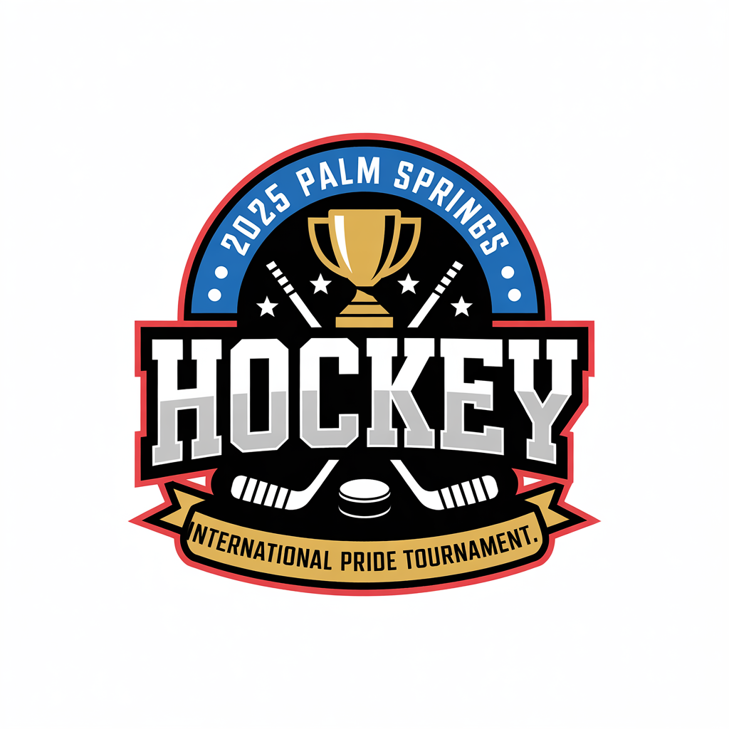 Logo Design by Pixel Rashida for Coachella Valley LGBT Hockey Association | Design #35976136