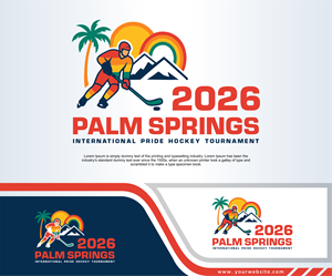 Logo Design by in creative for Coachella Valley LGBT Hockey Association | Design: #35860151