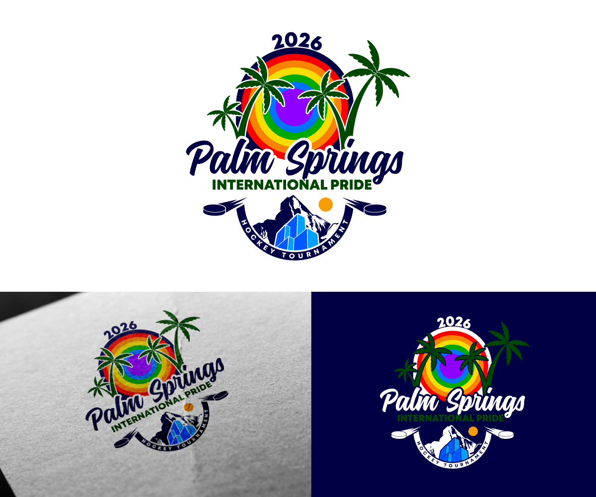 Logo-Design von Ansh Design für Coachella Valley LGBT Hockey Association | Design #35877741