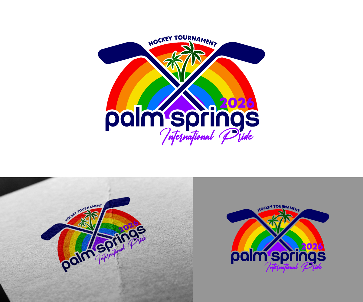 Logo-Design von Ansh Design für Coachella Valley LGBT Hockey Association | Design #35877742