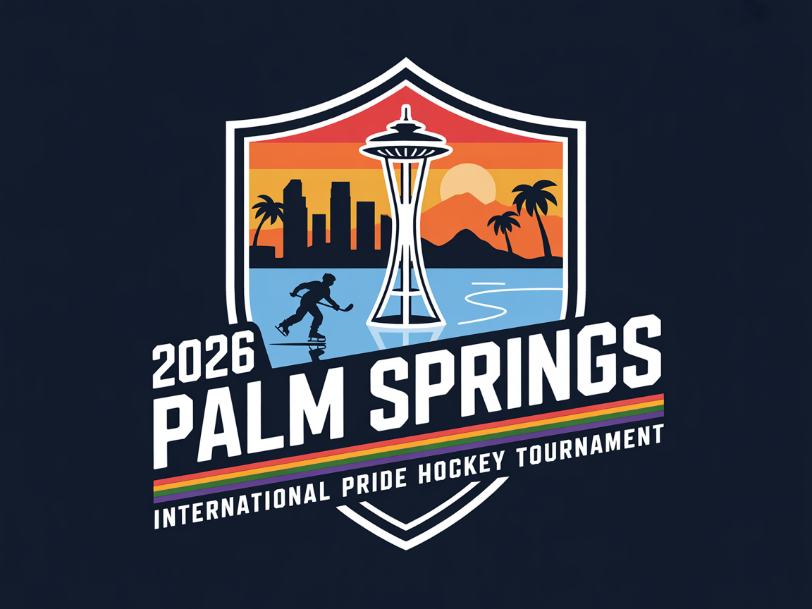 Logo Design by Kkanti for Coachella Valley LGBT Hockey Association | Design #35897794