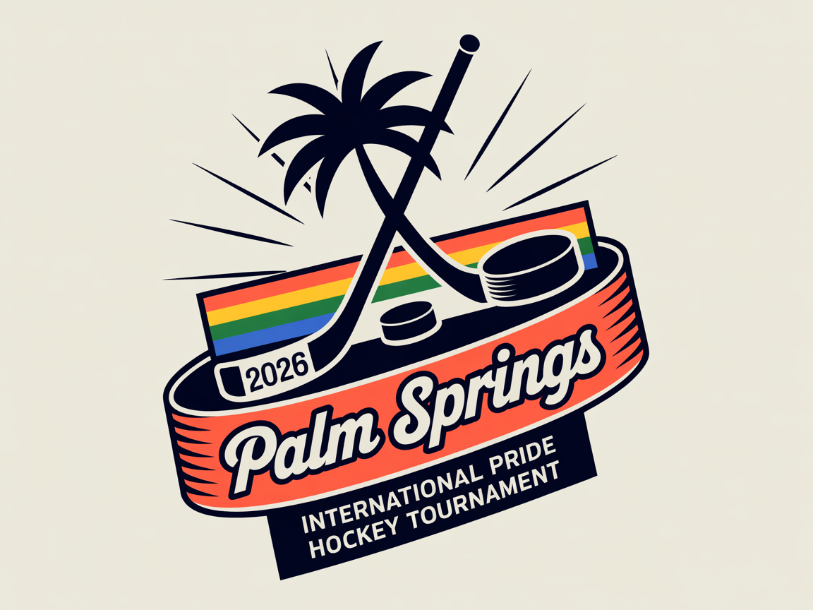 Logo Design by Kkanti for Coachella Valley LGBT Hockey Association | Design #35897801