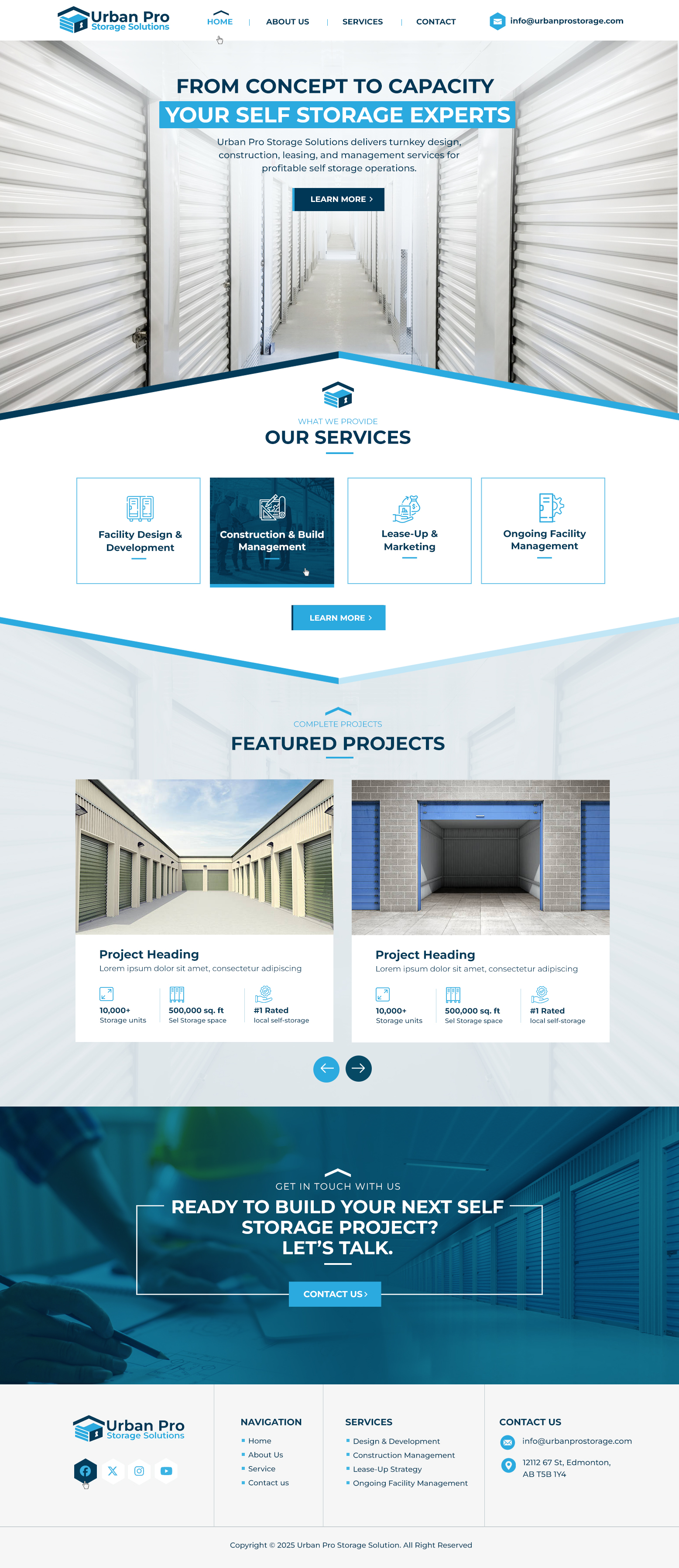 Web Design by Blue Sparrow for this project | Design #35868152