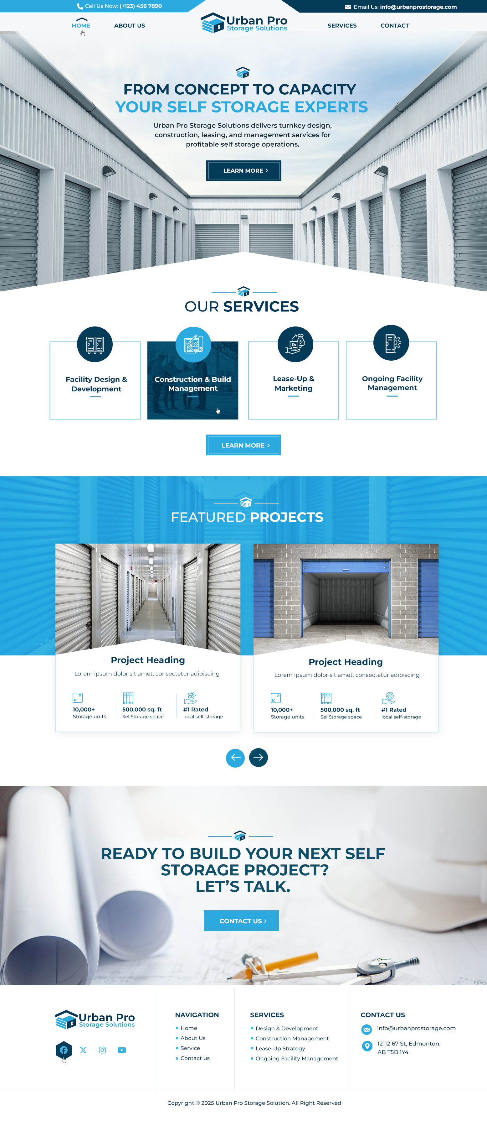 Web Design by Blue Sparrow for this project | Design #35871668