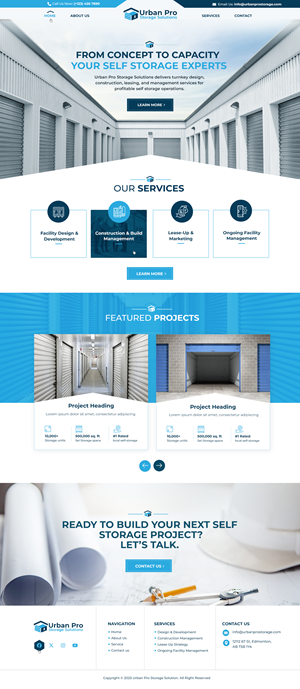 Web Design by Blue Sparrow for this project | Design: #35871668