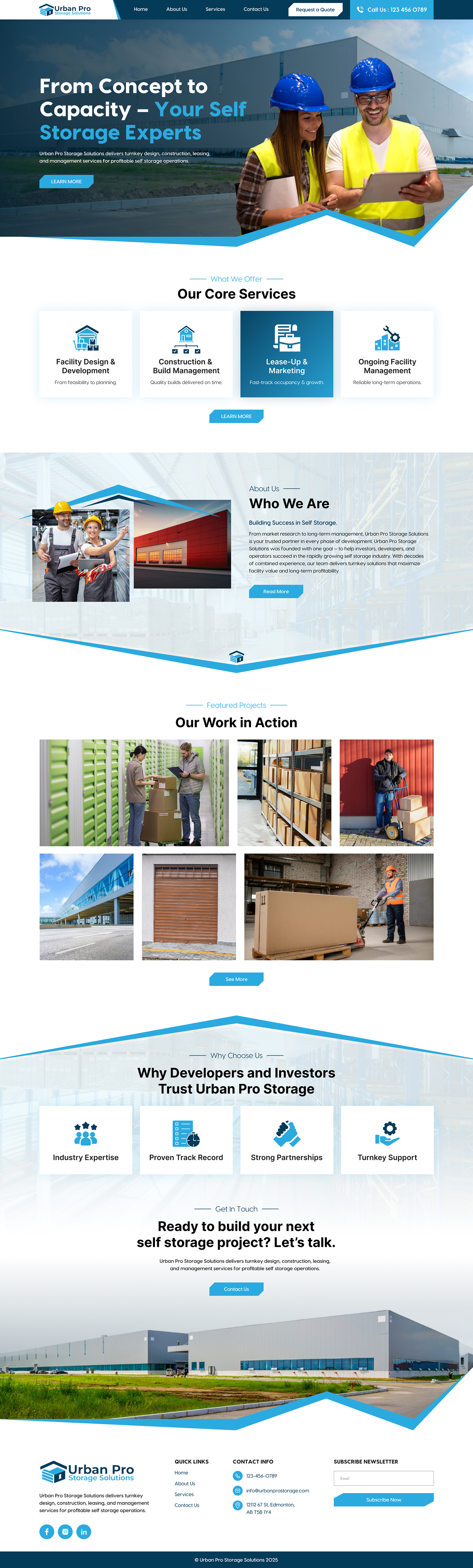 Web Design by IDesign1606 for this project | Design #35899678