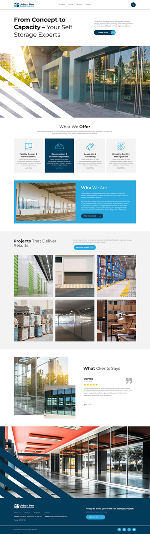 Web Design by IDesign1606 for this project | Design: #35899680