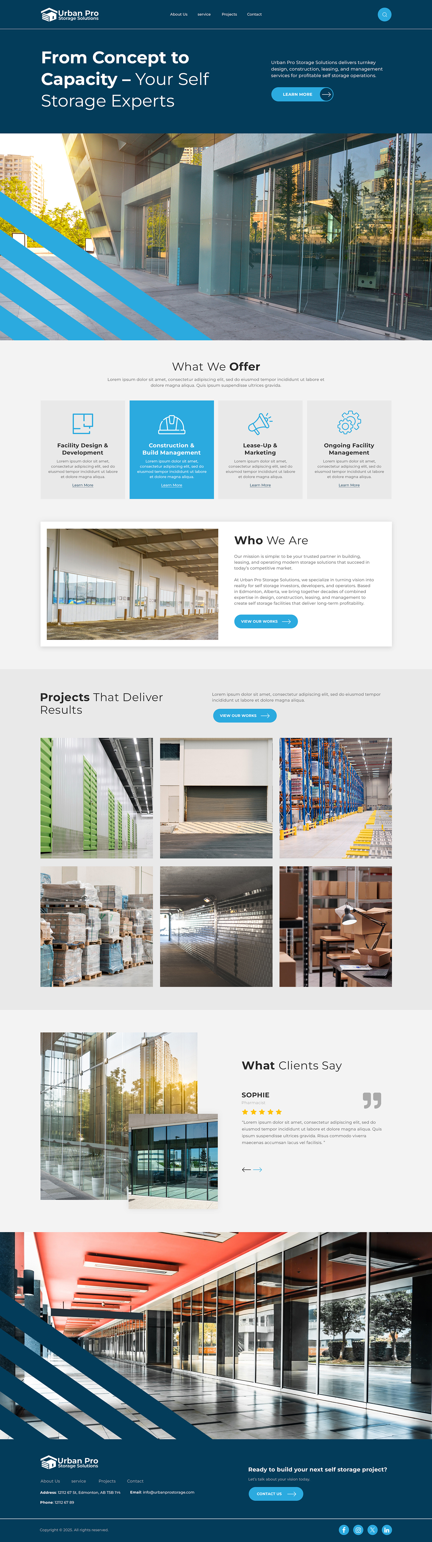 Web Design by IDesign1606 for this project | Design #35899681
