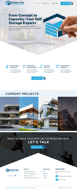 Web Design par sai.designer87 pour ce projet | Design : #35876556