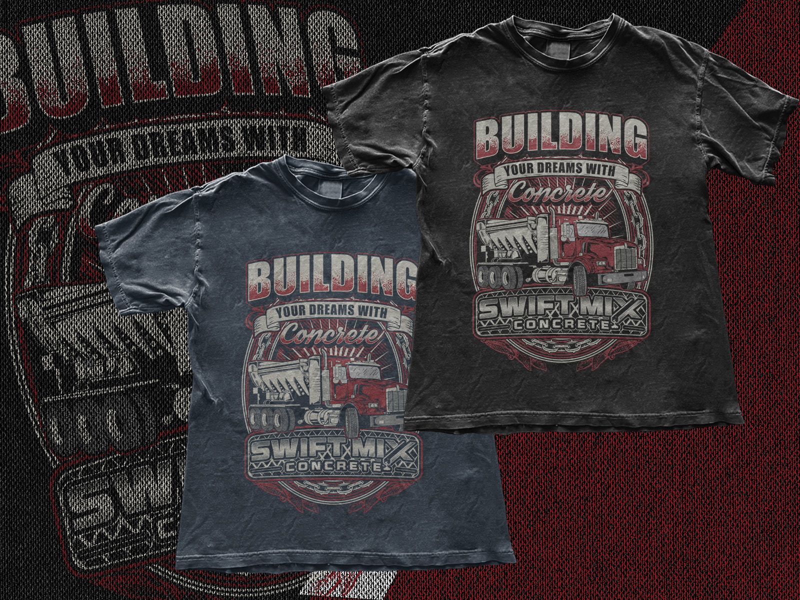 T-shirt Design by HNS Graphic for T&L Aggregates Ltd.  | Design #35894429