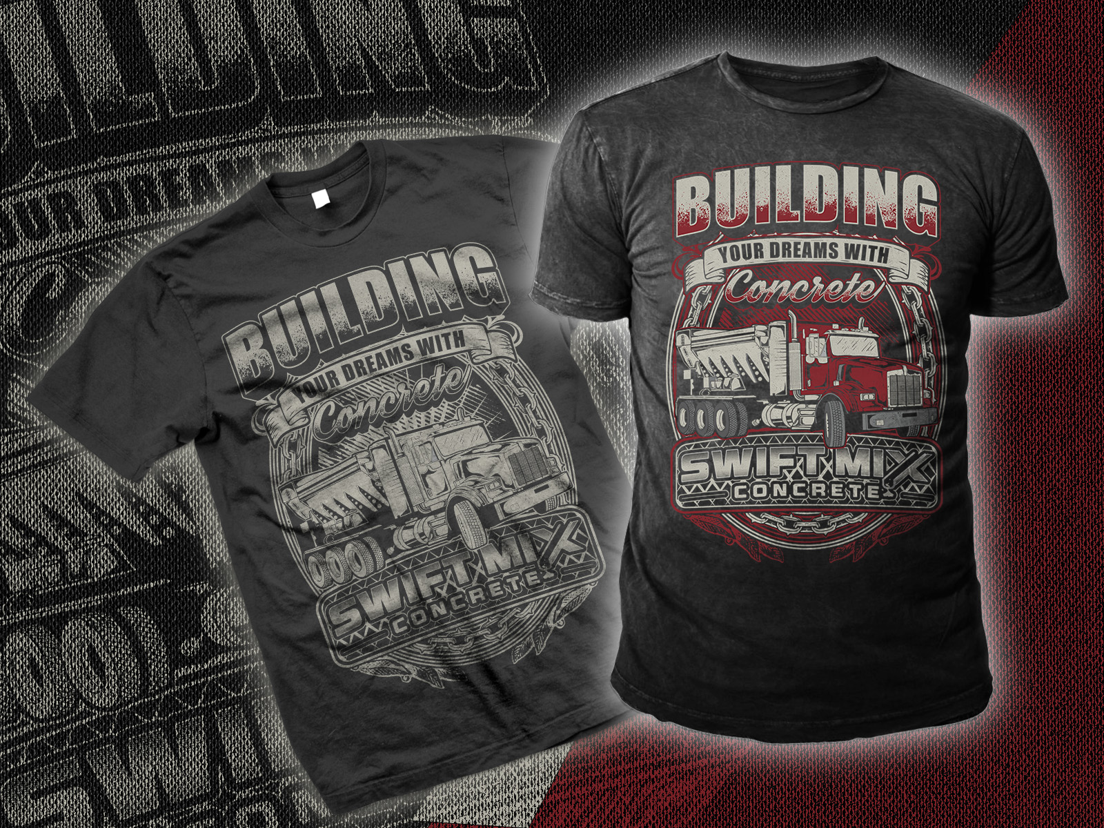 T-shirt Design by HNS Graphic for T&L Aggregates Ltd.  | Design #35895300