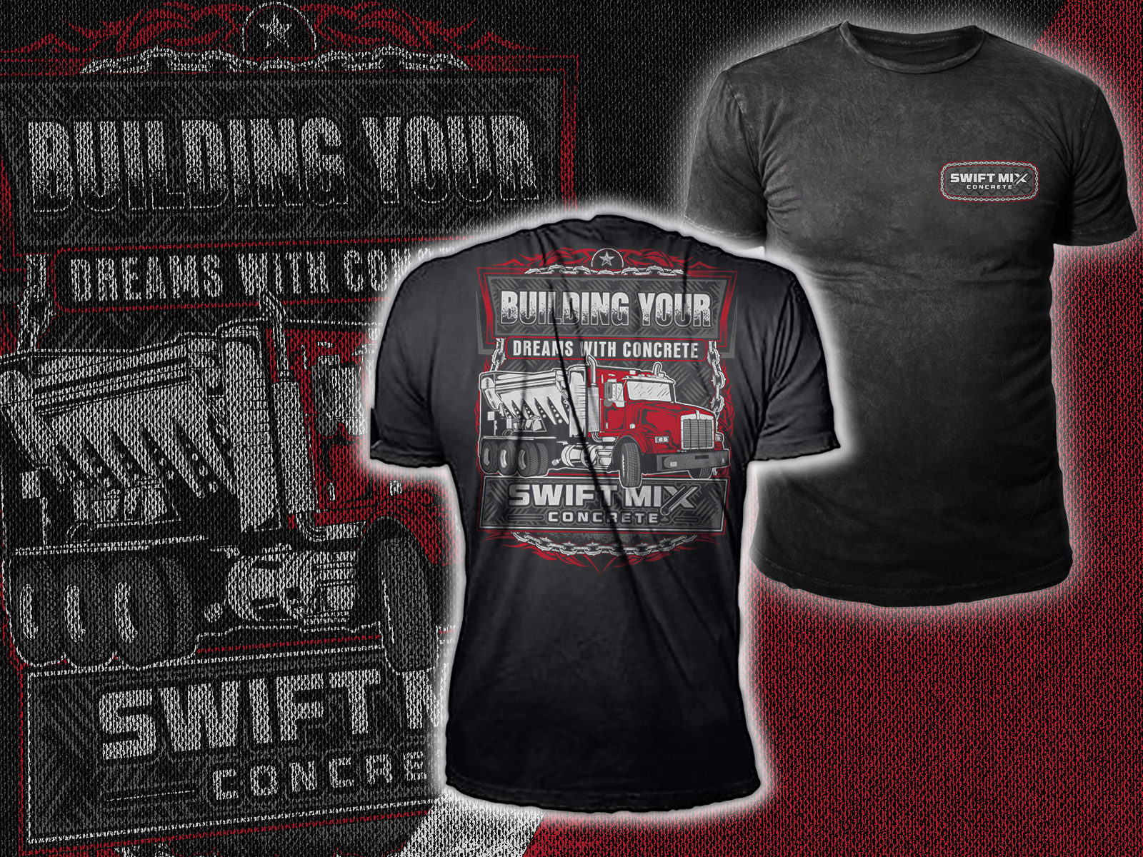 T-shirt Design by HNS Graphic for T&L Aggregates Ltd.  | Design #35947727