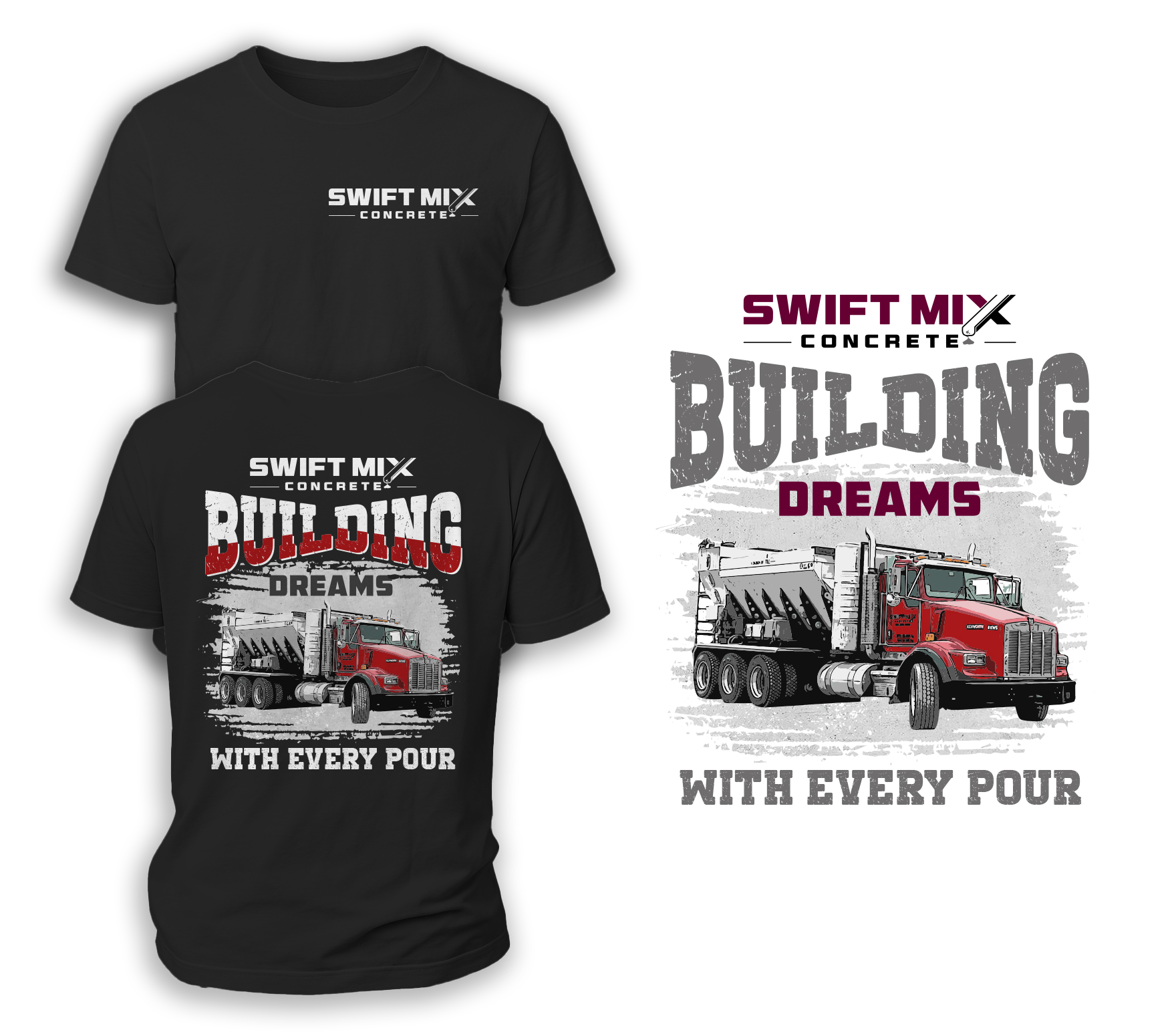 T-shirt Design by Alif think for T&L Aggregates Ltd.  | Design #35950643