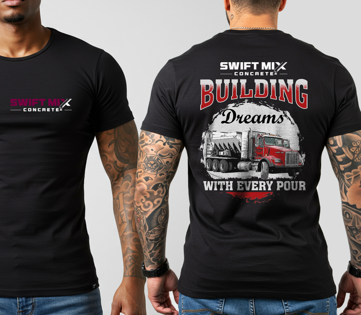T-shirt Design by Alif think for T&L Aggregates Ltd.  | Design #35951066